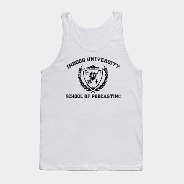 IU: School of Podcasting (black screen) Tank Top by tsterling